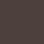 Farrow and Ball Cola paint colour swatch, a dark chocolate brown